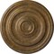 Ekena Millwork Kepler Traditional Ceiling Medallion (For Canopies up to 2 5/8"), 11 7/8"OD x 1 1/4"P, Rubbed Bronze CM12KPRZS - alternate 1